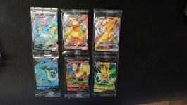 Pokemon, Eeveelution V/VMAX, SWSH Promos, SWSH 179‑184, MINT
