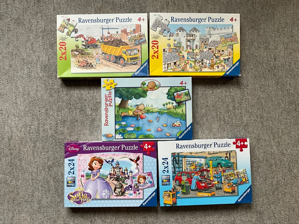 5 Puzzle für Kinder ab 4 Jahren | Kaufen auf Ricardo