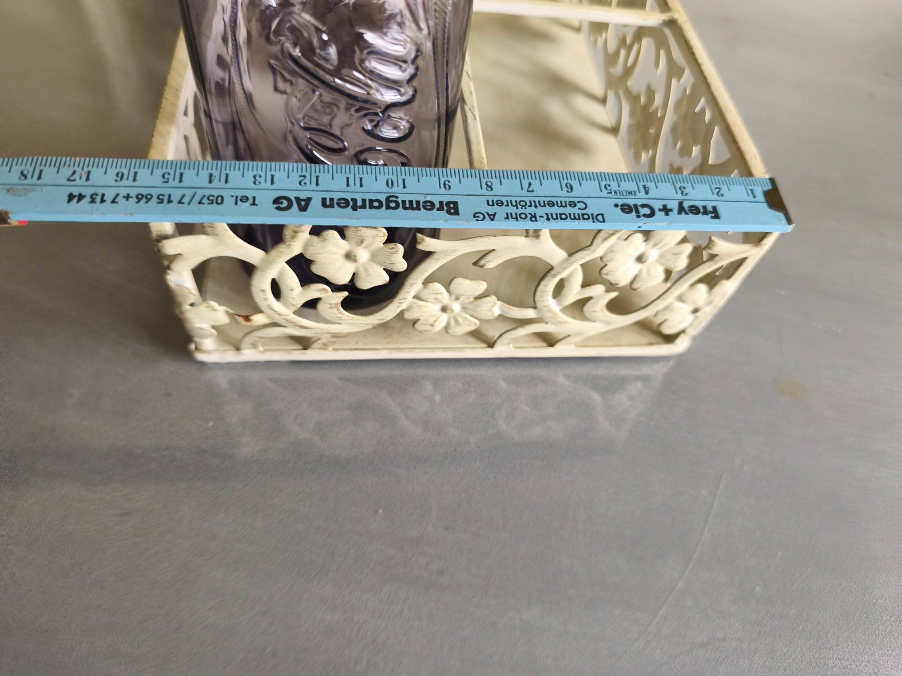 Portabottiglie: Shabby chic Ständer für Gläser – Usato da Zürich venduto da Jul69 4