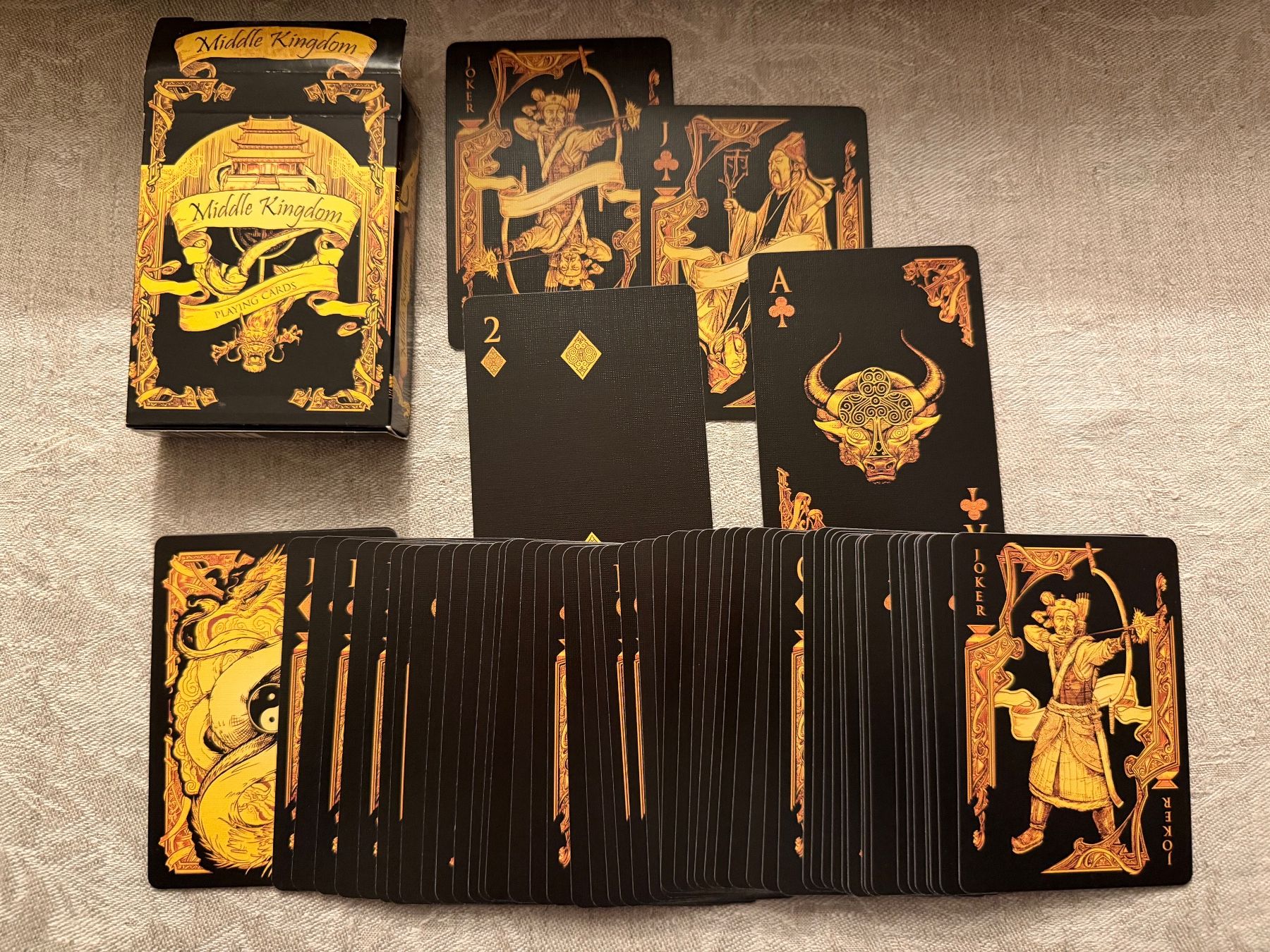 Giochi: BICYCLE Middle Kingdom Playing Cards – Nuovo (secondo la descrizione) da Bern venduto da Maschgulain