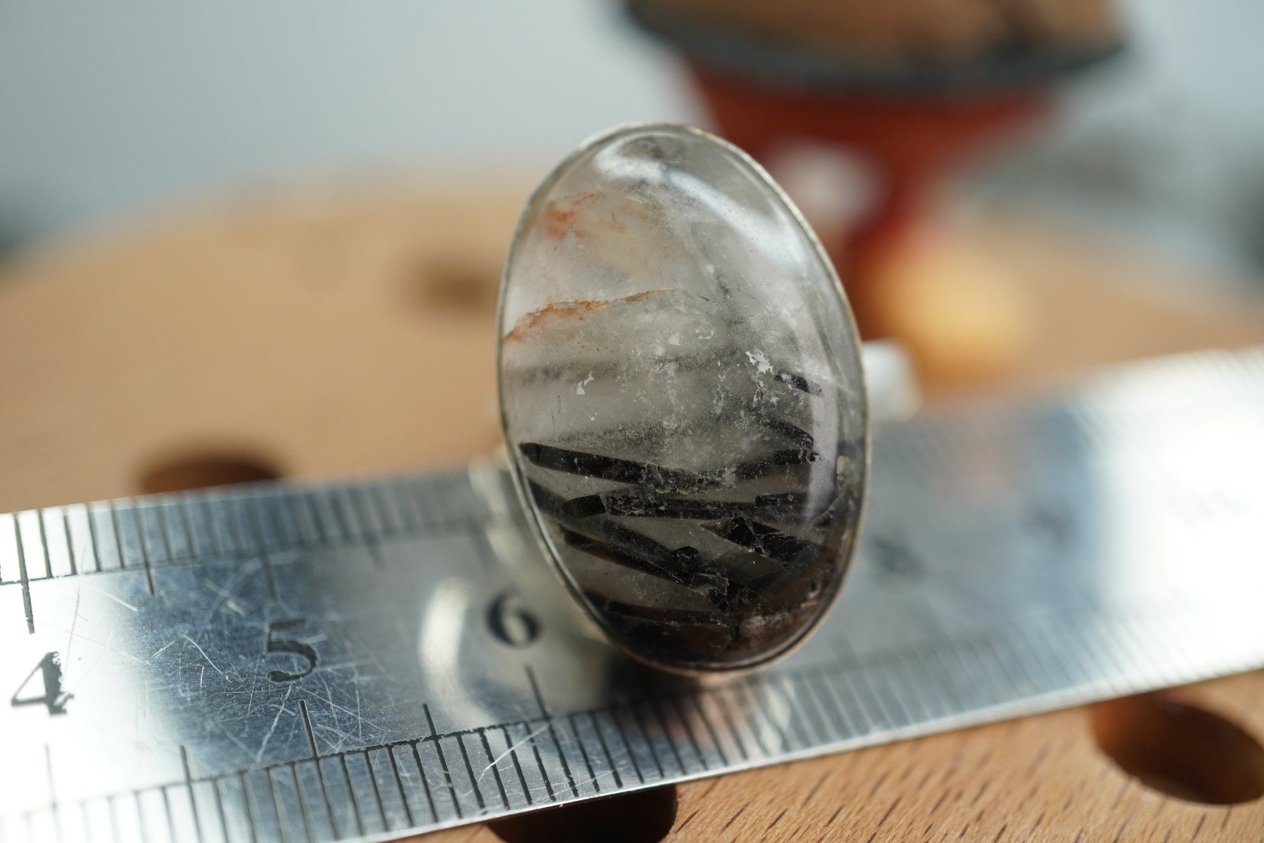 Mineralien & Heilsteine: Turmalin Quarz  ring Grösse  Variabel     (Räumung!) – Neu und originalverpackt aus Eschenbach SG von topstone 2
