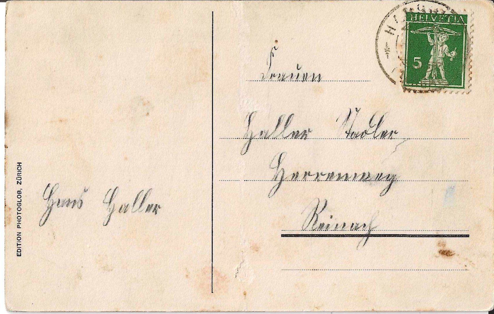 Cartoline postali: Schloss Habsburg – Usato da Zürich venduto da Philacat11 1