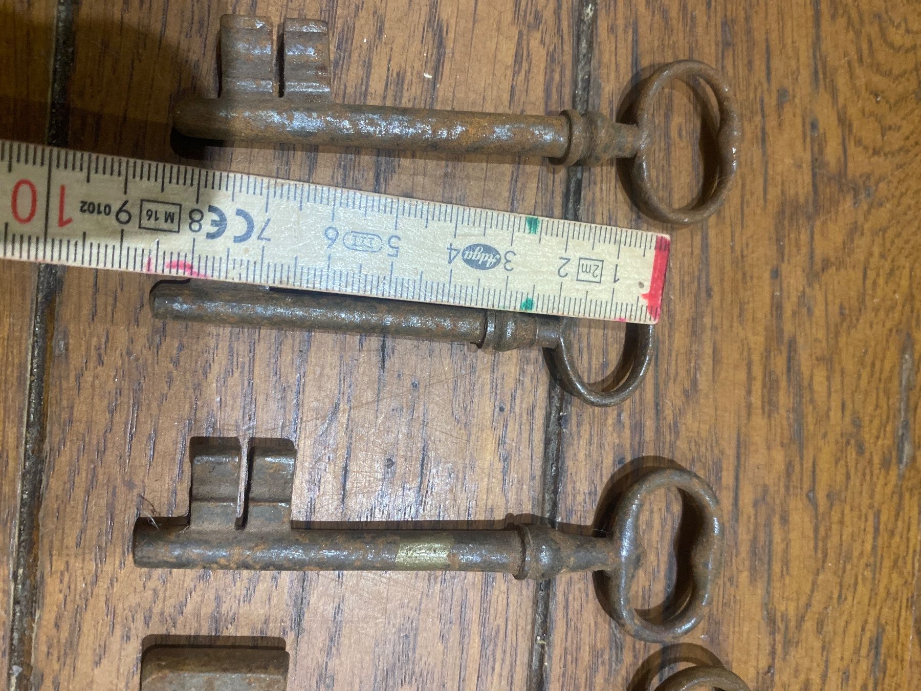 Chiavi: Lot clé clef ancienne 5-12cm Z – Usato da Lajoux JU venduto da Briard0 3