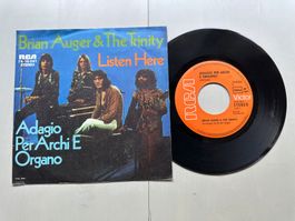 BRIAN AUGER & THE TRINITY tolle rare Single Kult Listen her