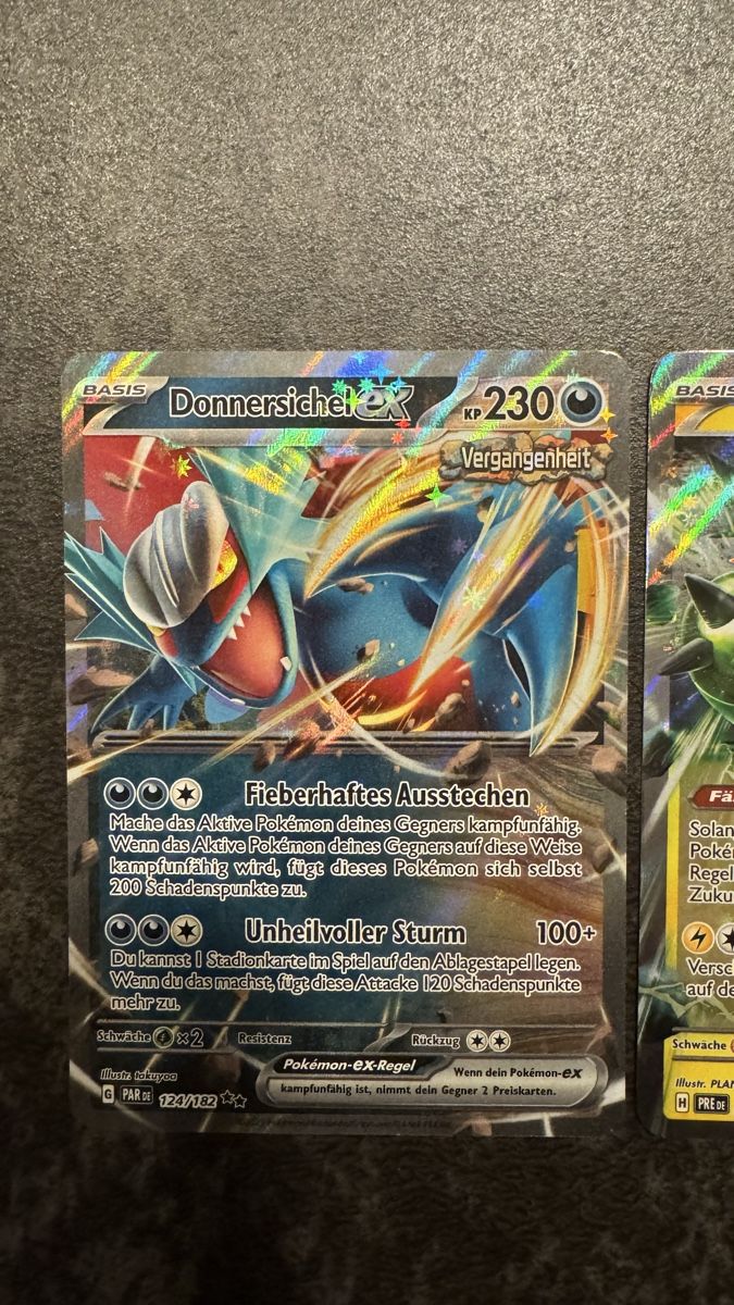 Pokémon Carte collezionabili: Pokemon Karten: Donnersichel EX & Eisendorn EX – Nuovo (secondo la descrizione) da Dietlikon venduto da abd_7qwy 1