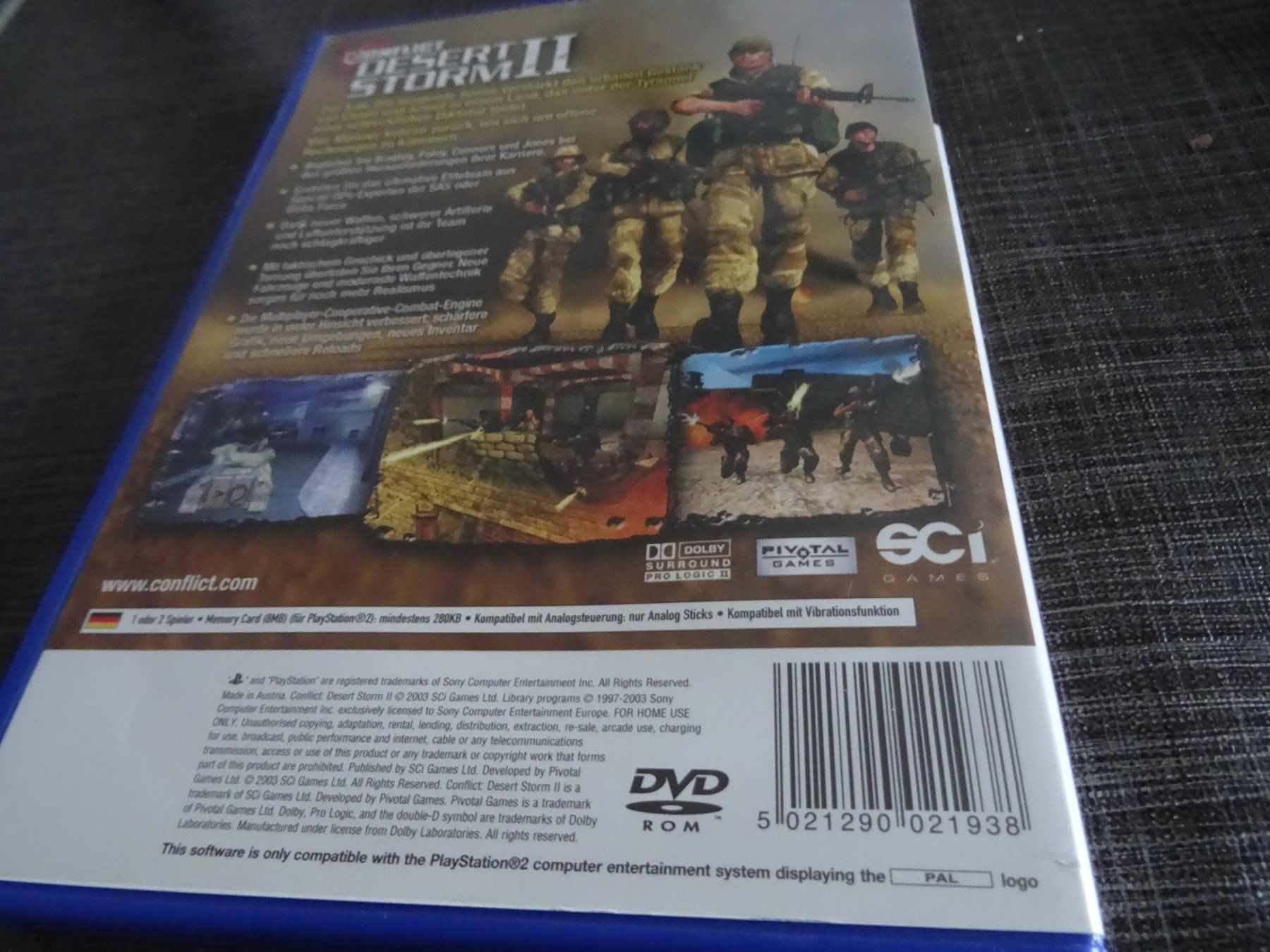 Giochi: Conflict Desert Storm II 2 PS2 – Usato da Olten venduto da Disc-Ausverkauf 2