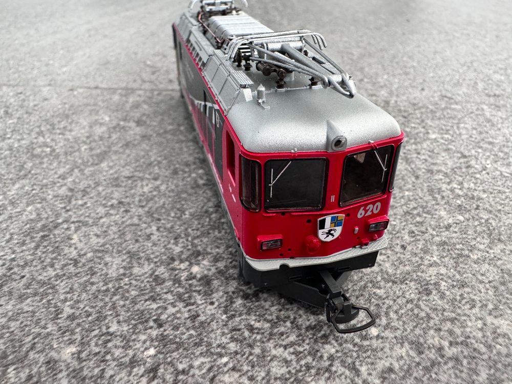 Bemo Modelleisenbahnen: Bemo 1258 181 RhB Ge 4/4 II 620 Zernez RhB Club H0m Elok – Gebraucht aus Basel von szbdsfrjs 2