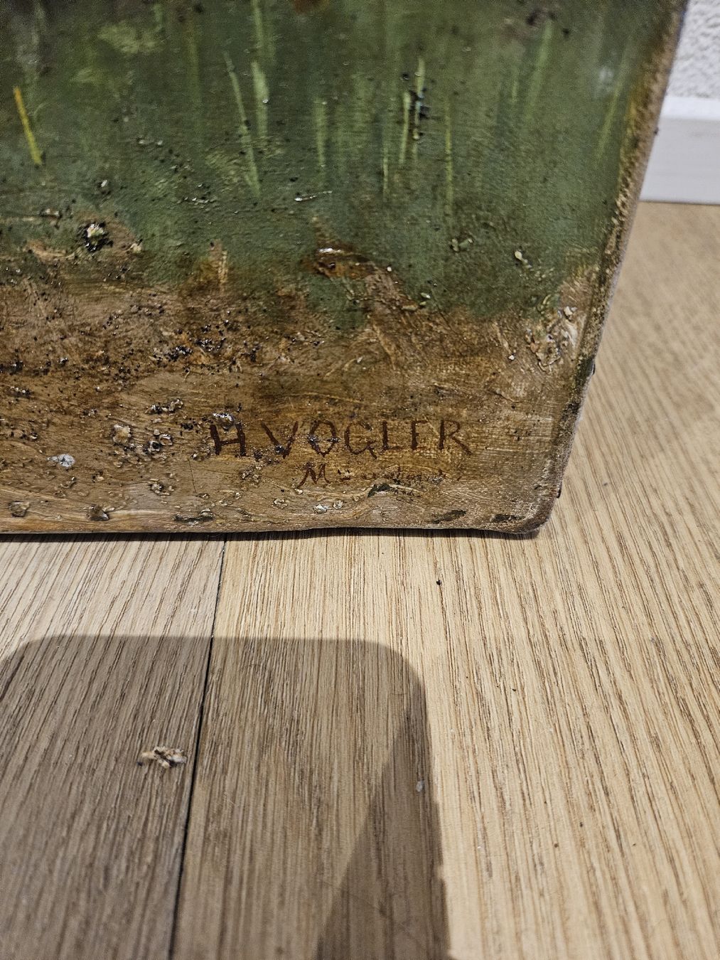 Tableaux: Ölgemälde H. Vogler – D'occasion à Hauptwil par Schwertfisch24 2