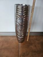 Boden Vase silber 45cm H 12cm Durchmesser neuwertig