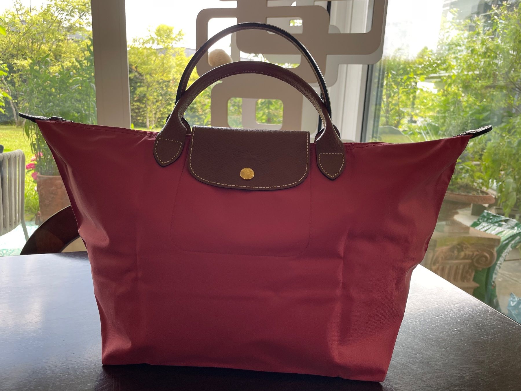 Longchamp Sacs femmes: Longchamp Pliage Original - M - dunkleres Altrosa – Neuf (Voir description) à Horgen par anubis103