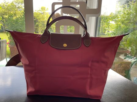 Longchamp Pliage Original - M - dunkleres Altrosa