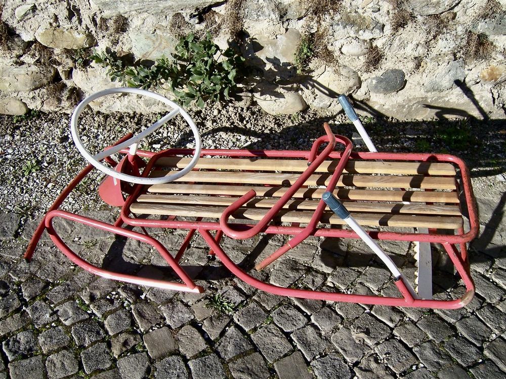 Luge: Schlitten SKS CRESTA Bob mit Steuerung – D'occasion à Kerzers par wisaundso 5