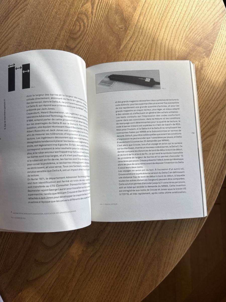 Bücher: Buch Code a barres Pierre Georget Berg International – Gebraucht aus Zürich von sasast 2