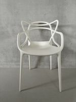 4x Kartell Stuhl weiss