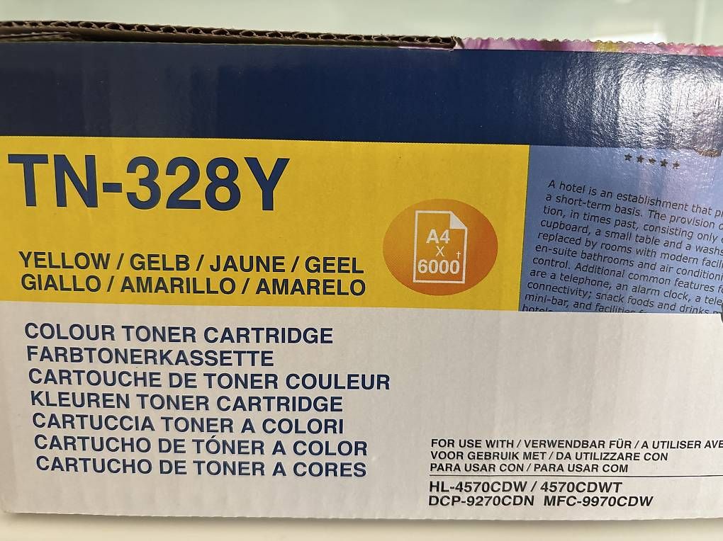 Brother Cartucce per stampanti & toner: Original Brother TN-328Y – Nuovo e nell'imballaggio originale da Jona venduto da Thola66 1