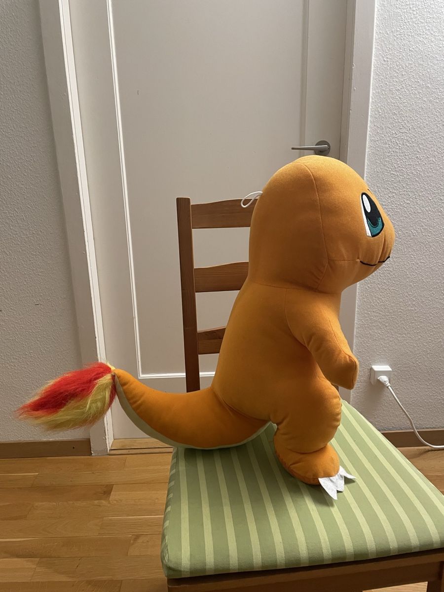 Pokémon Giocattoli: Charmander Pokemon Big Plushy, plush – Usato da Zürich venduto da sezamki 1