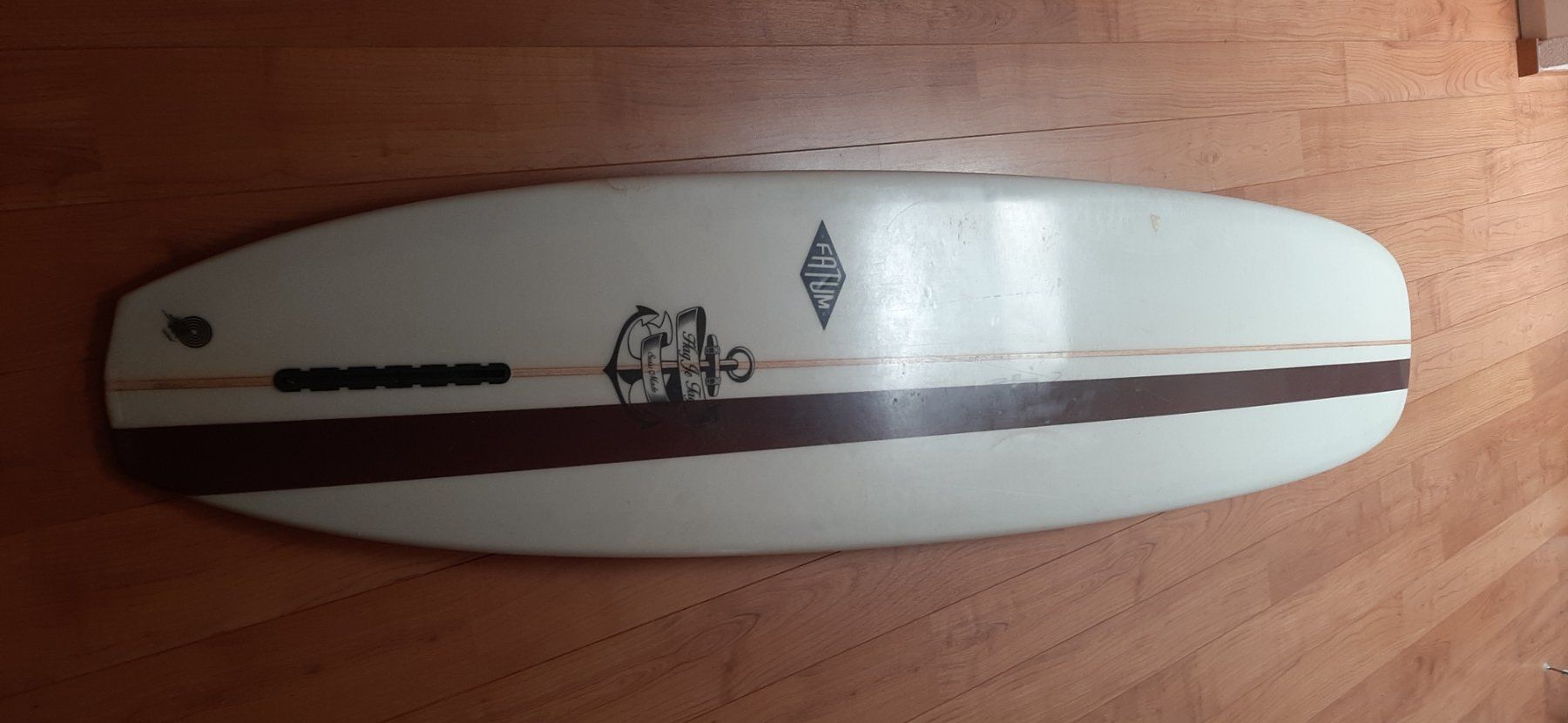 Tavole da surf e di nuoto: Custom Fatum Ze Don 10" Longboard Surfbrett – Usato da Zürich venduto da kreatur01 3
