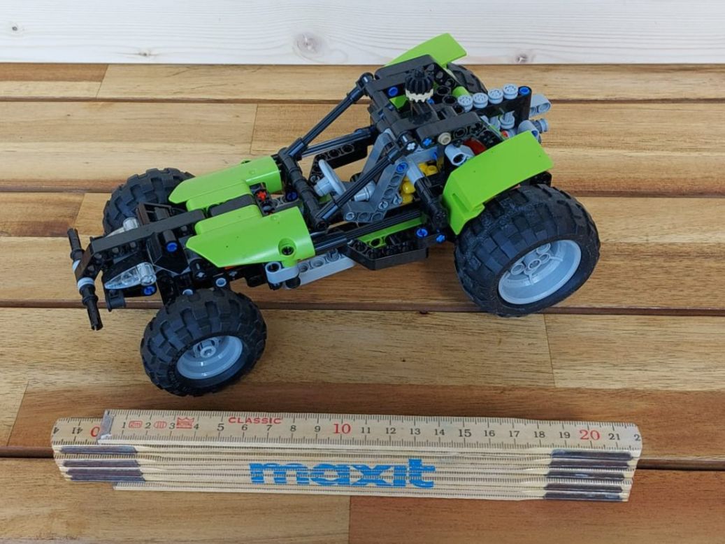 Lego Giocattoli: Cooles LEGO Technic Offroad Buggy Auto grün schwarz – Usato da Ebikon venduto da henry76