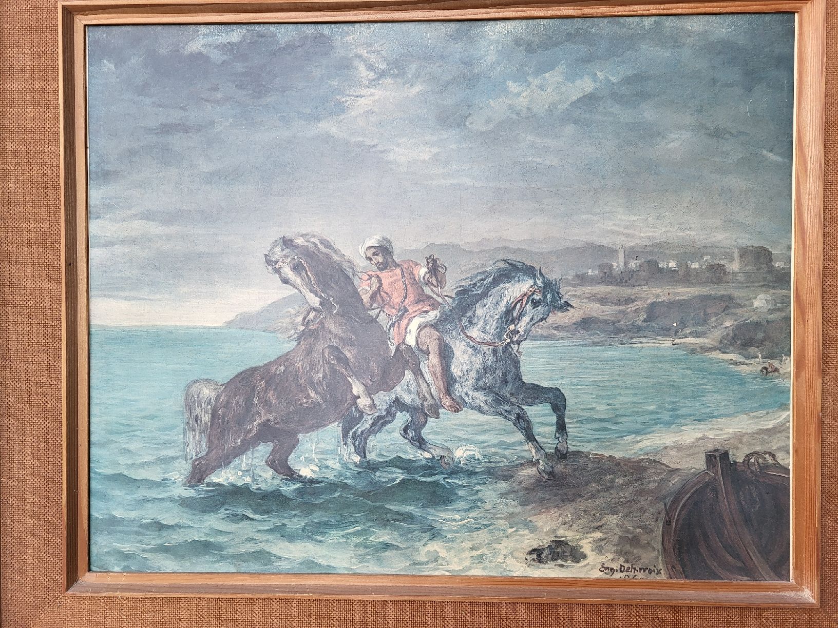 Dipinti: Eugene Delacroix: Der orientalische Reiter – Usato da Schönenberg ZH venduto da Samichlaus71 3