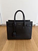 Handtasche Saint Laurent Sac de Jour (Baby) schwarz