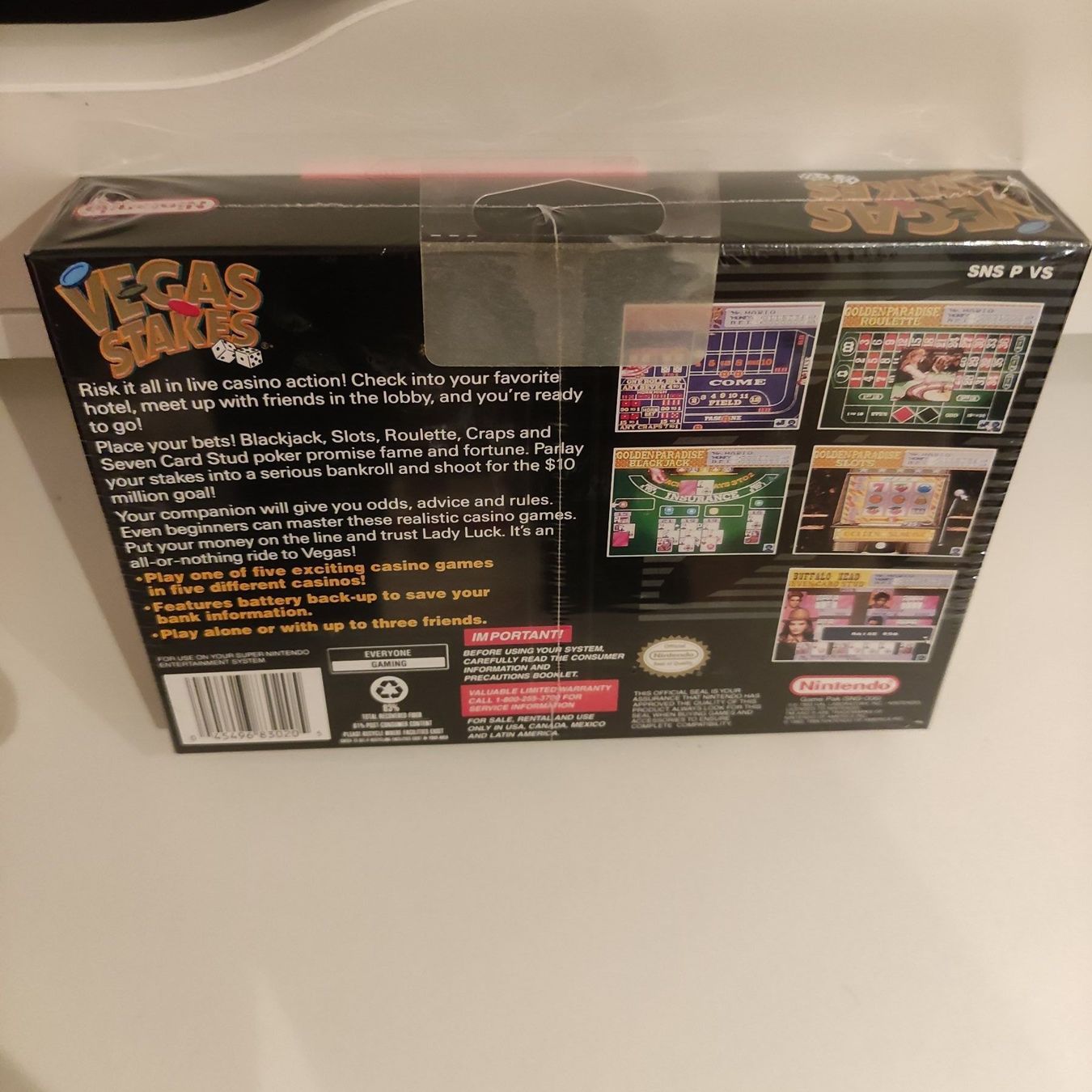 Nintendo Giochi: SNES Super Nintendo Vegga Strikes Sealed – Nuovo e nell'imballaggio originale da Dinhard venduto da seuzacher 2