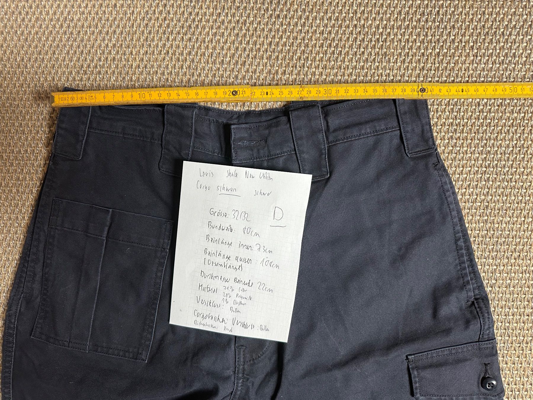Levi's Pantaloni: Levis Skate New Utility Cargohose, 32/32, schwer, D – Usato da Mettmenstetten venduto da Starbright2 6