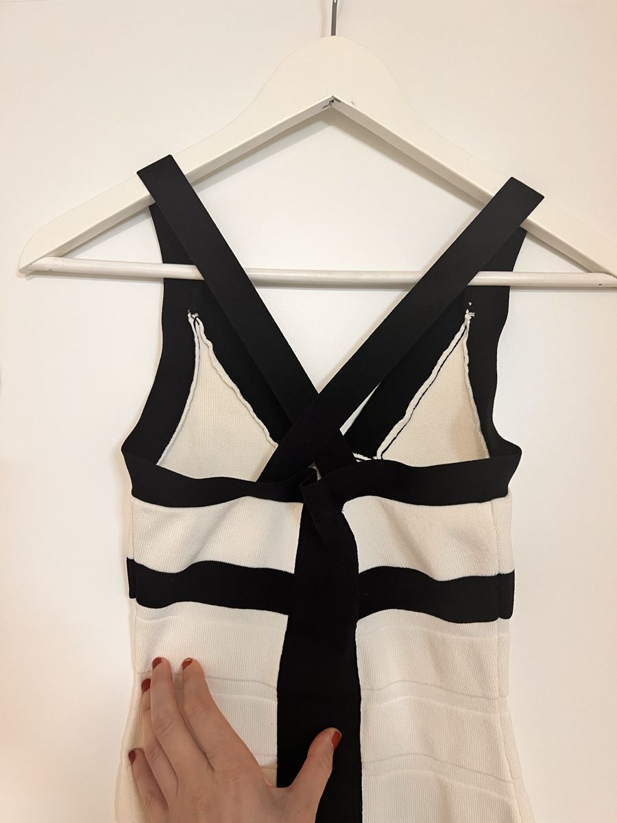 Kleider: Mango Basics Kleid, Grösse S, Schwarz/Weiss, Sommer! – Gebraucht aus Solothurn von Lina042 2