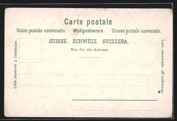 Cartes postales: Litho Genève, Hotel des Postes, Les Mou – D'occasion à Berlin par bartko-reher 1