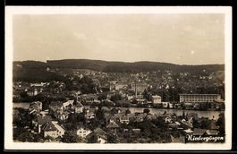 AK Niedergösgen, Ortsansicht mit Fluss