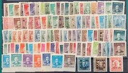 Lot CHINE env. 100 timbres