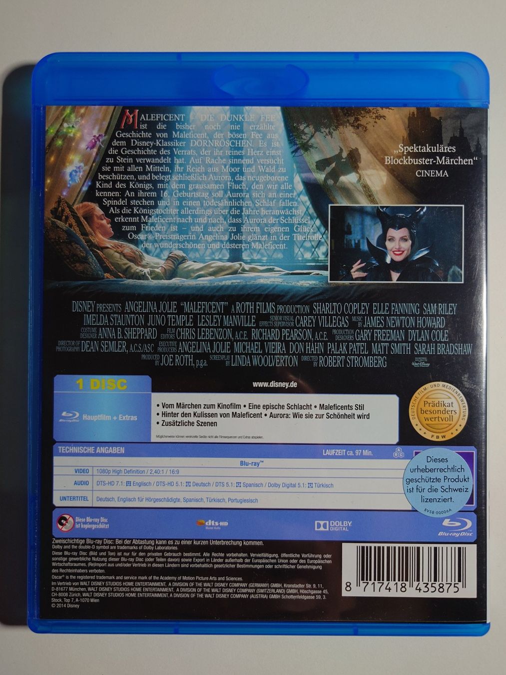 Alle DVDs: Maleficent Blu-Ray – Gebraucht aus Kaiseraugst von flo_ydd2 1