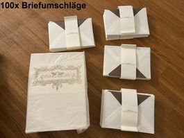 100x edle hochwertige Excelsis Larius Kuverts 11.5 x 16cm
