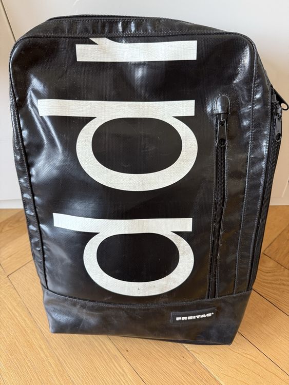 Backpack Freitag Usato Freitag Hazzard F306 Black Backpack (Usato
