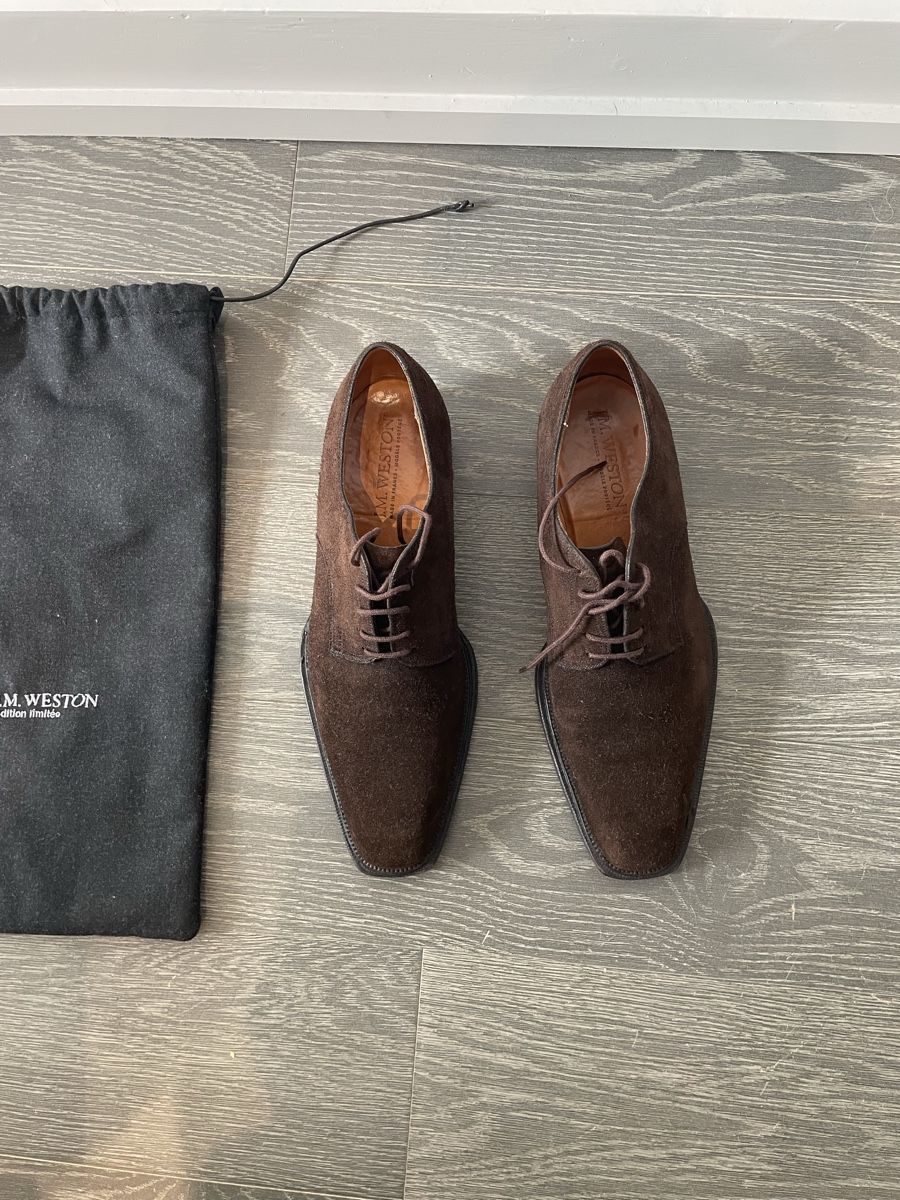 J.M. Weston Scarpe da uomo: JM Weston Richelieu 41 7D – Usato da Genève venduto da Videdress22 2