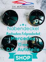 Mercedes Nabendeckel Nabenkappen Felgendeckel 75 mm Neu