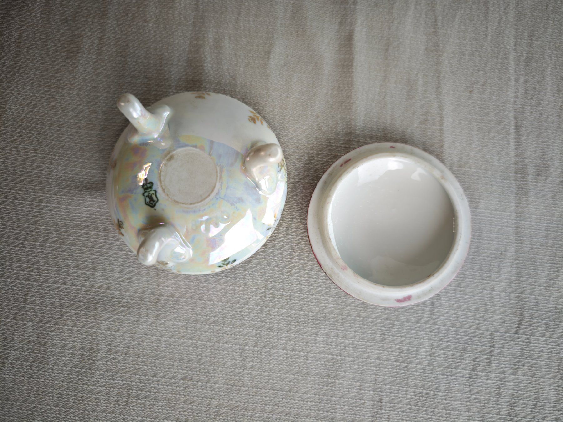 Tutte le decorazioni: Porzellandose mit Lüster-Glasur – Usato da Reinach BL venduto da Coin-Vintage 3