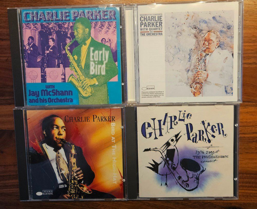 CDs: 4 Jazz CDs Charlie Parker – Gebraucht aus Zürich von phillyboy2007