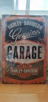 Harley-Davidson Grosses Blechschild / Blechtafel Relief