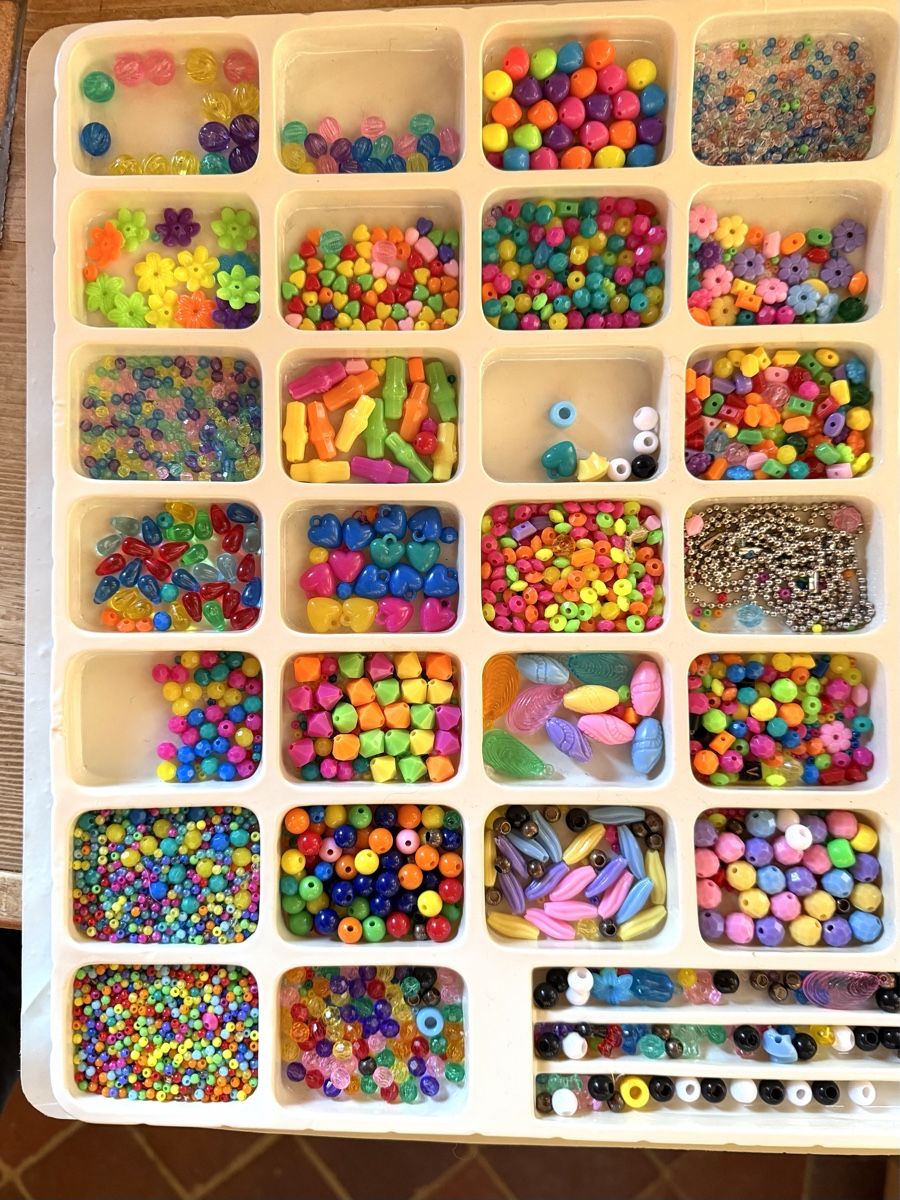 Perle (finte): 2 kits de perles-bricolages – Nuovo (secondo la descrizione) da Genève venduto da flocon06 4