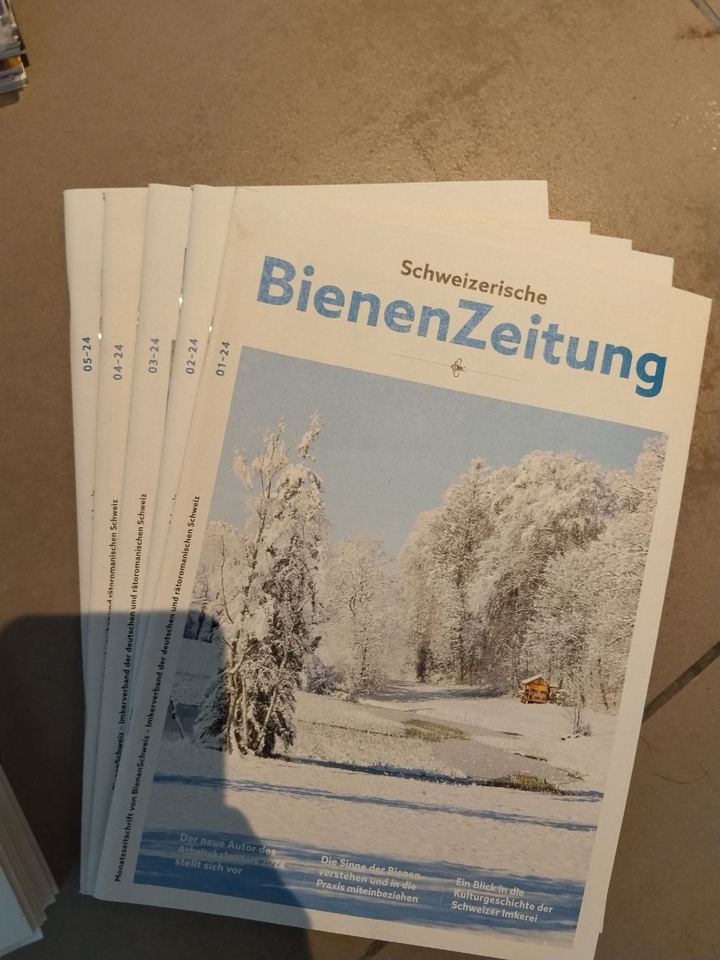 Alveari: Schweizerische Bienen-Zeitung  2017- mitte '24 – Usato da Widnau venduto da blackSkorpion88 7
