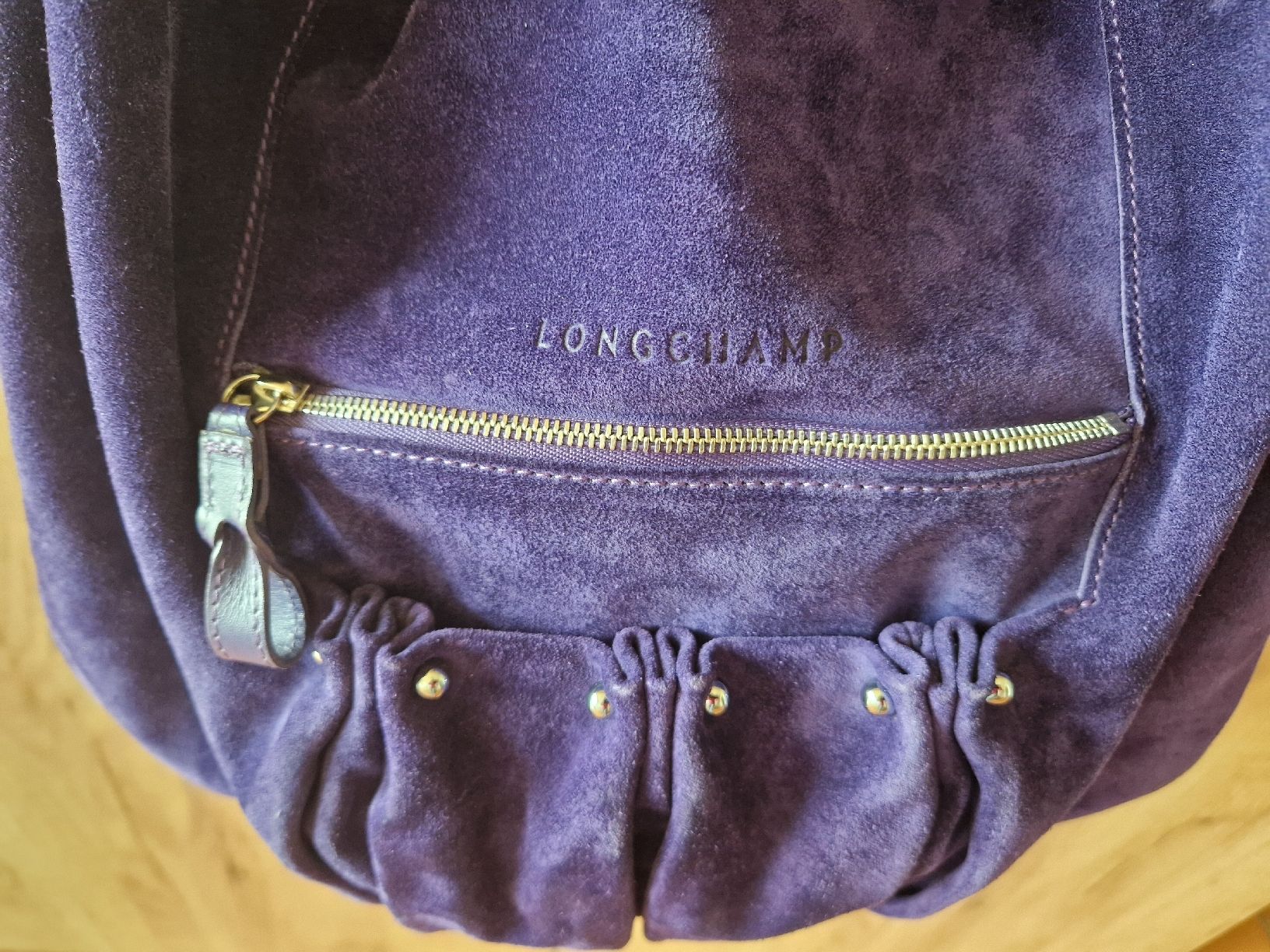 Longchamp Borse da donna: Longchamp Tasche Leder violett – Usato da Lichtensteig venduto da Cocabana_16 1