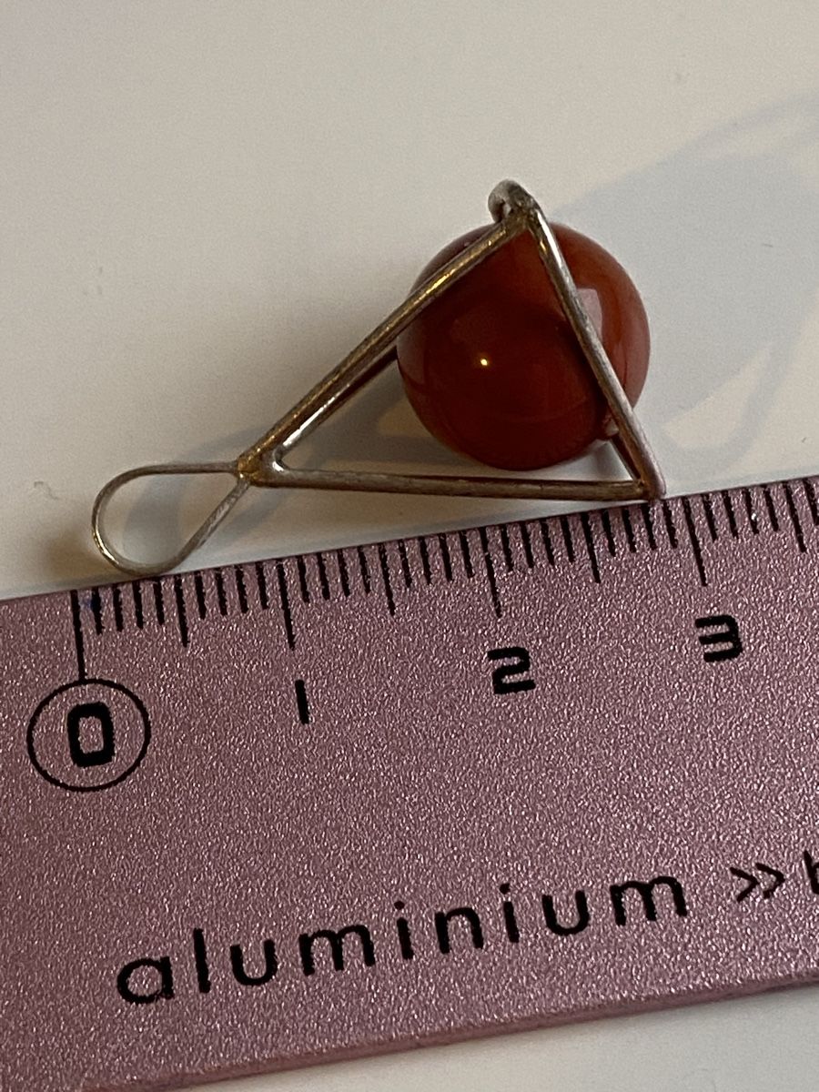 Ciondoli: Silber 925 Vintage Jaspe Anhänger – Usato da Givisiez venduto da dor_xb9k 1