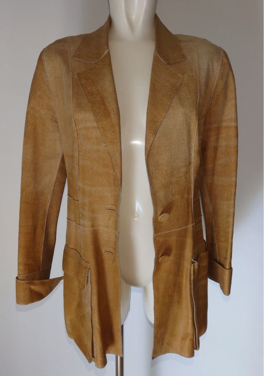 Roberto Cavalli Giacche: ROBERTO CAVALLI LUXURY LEATHER JACKET – Usato da Baden venduto da agora_newgeneration 1