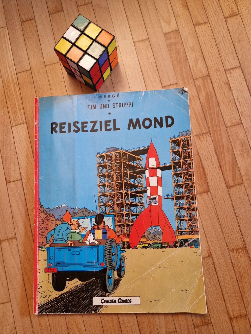 Fumetti: Tim und Struppi - Reiseziel Mond - Nr. 7 – Usato da Zürich venduto da EhrlichJA