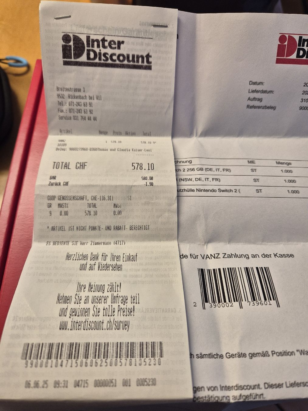 Nintendo Consoles: Nintendo Switch 2 256 GB – D'occasion à Eschlikon TG par ordnas2007 5