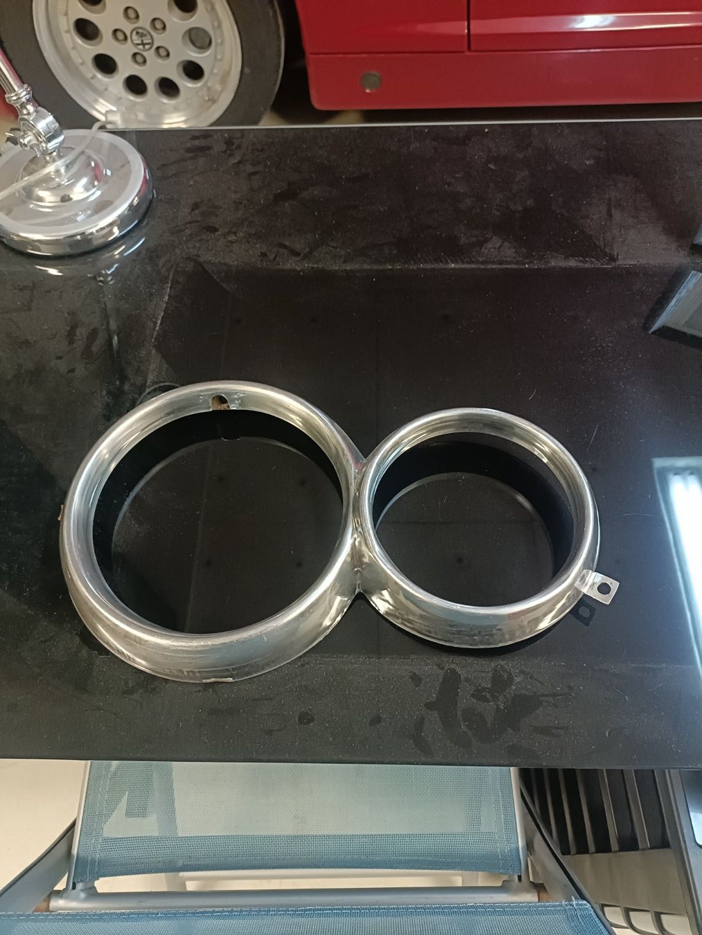 Alfa Romeo Tutti pezzi di ricambio auto: Alfa Giulia super enjoliveur de phare – Usato da Collombey venduto da Gmoustache1