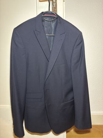 Anzug Roy Robson Slim Fit dunkelblau Grösse 52