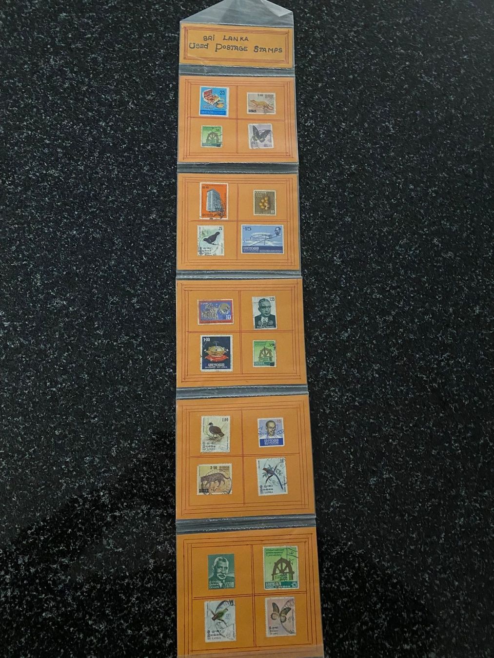 Tutti i francobolli: Kleine Briefmarken-Sammlung Sri Lanka – Usato da Bätterkinden venduto da Albera