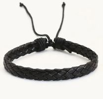 PU-ARMBAND SCHWARZ, EINSTELLBAR DURCHMESSER CA.7,5CM. NEU
