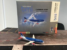 StarJets Airbus A320 BMI British Midland 1:500, Neu 54